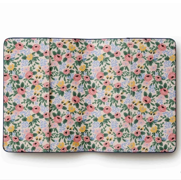 New Rifle Paper Co. Floral Passport Holder - Picture 2 of 2